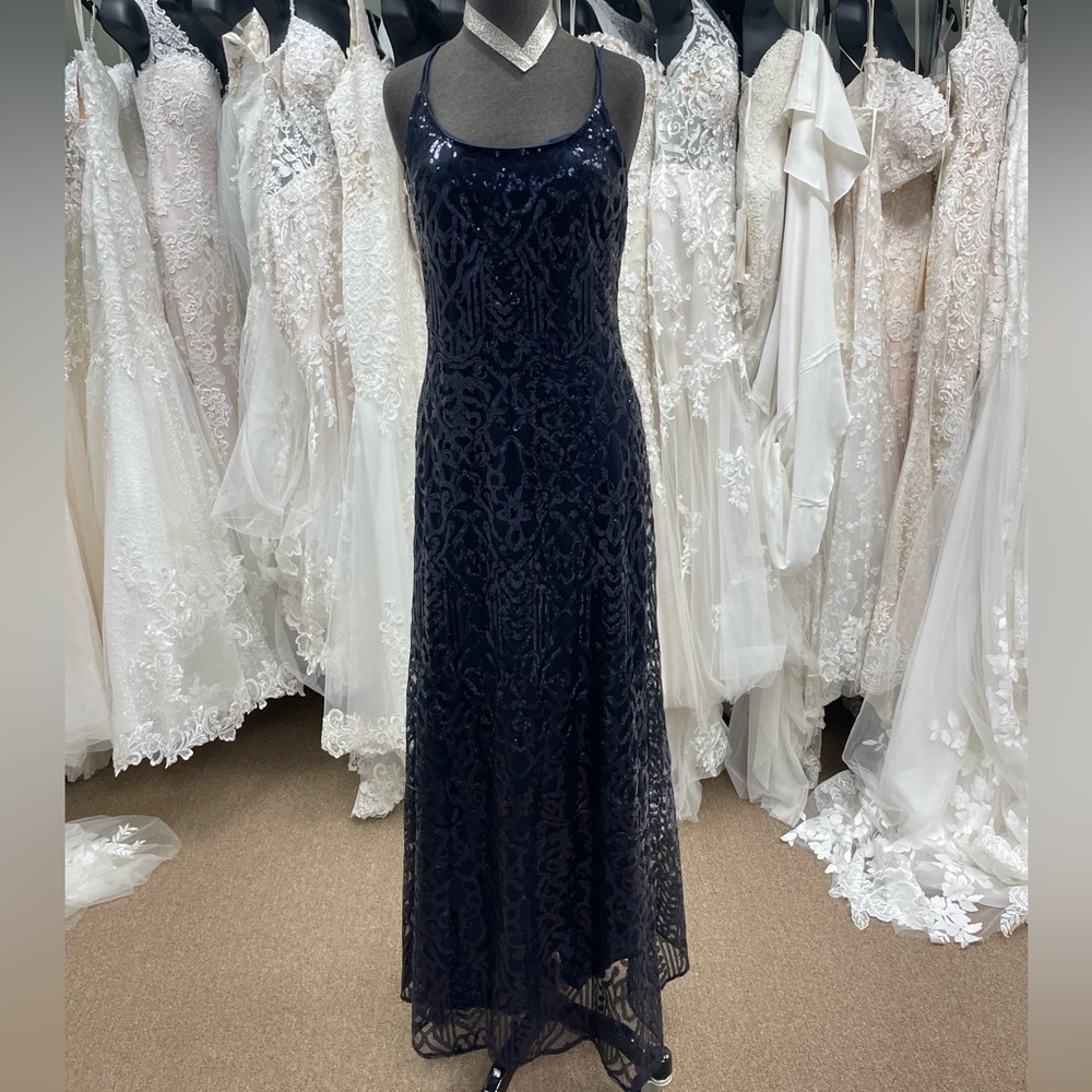 Wtoo Navy Blue Formal Dress